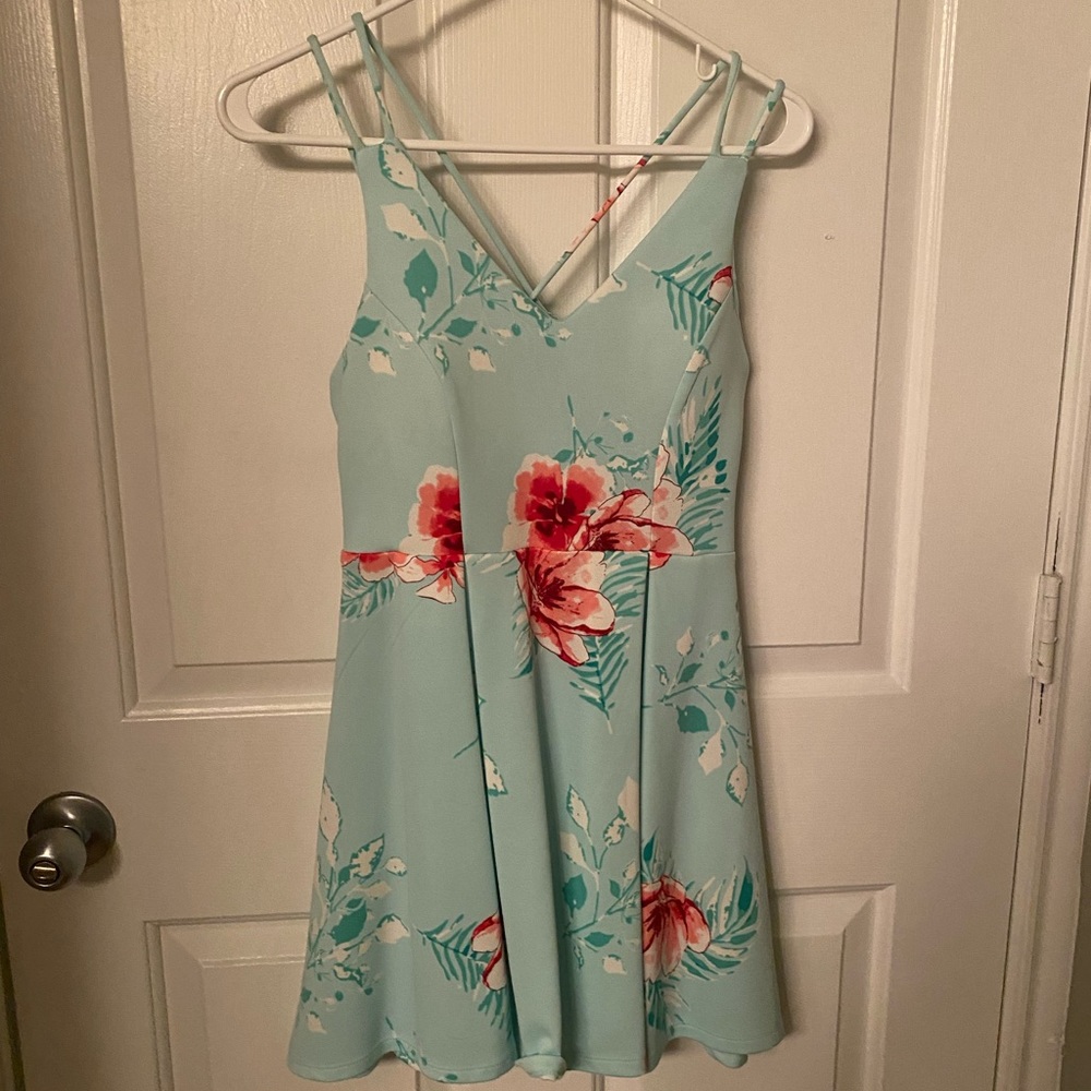 Floral summer dress
